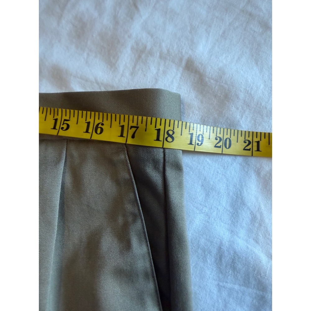 Dockers Signature Khaki D3 Classic Fit Pleated Pants Men 36x30 Dark Khaki Cotton - Picture 7 of 11